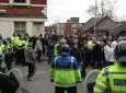 تظاهرات فاشیستهای انگلیس بر ضد اسلام