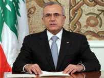 میشل سلیمان لبنانی ها را به صلح ملی فراخواند