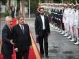 استقبال رسمی از نخست وزیر الجزایر/تصويري  