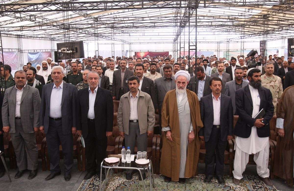 افتتاح راه آهن شرق کشور چابهار- زاهدان- مشهد