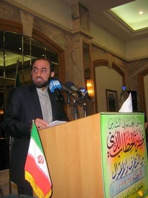 سید علی موسوی زاده سرپرست رایزنی فرهنگی ایران در سوریه