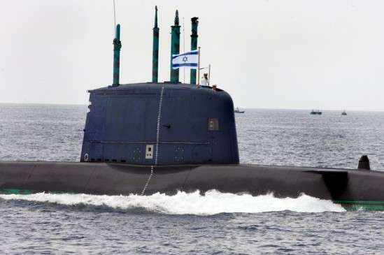"Israeli" dolphin submarine