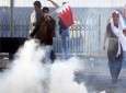 النطام البحريني يقمع مسيرات "رفض الانحياز الاميركي البريطاني "