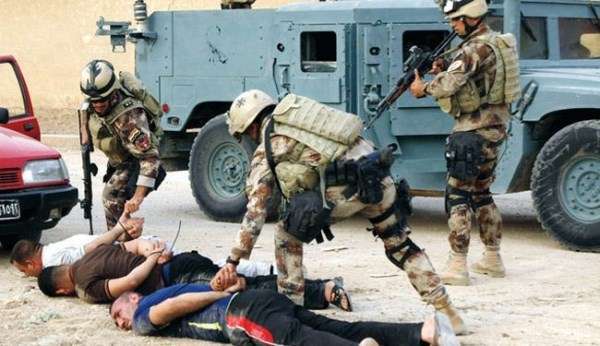 القوات العراقية تقتل وتؤسر قيادات داعش الارهابي في محافظة ديالى