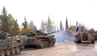 الجيش السوري يقترب من طرد المسلحين من كامل ريف حمص الغربي