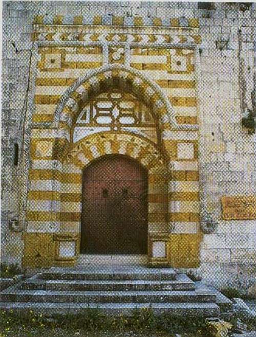 ورودي مسجد جامع دير القمر