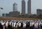 تجمع  مسلمانان انگلیس در اعتراض به تبعیض نژادی علیه مسلمانان سریلانکا