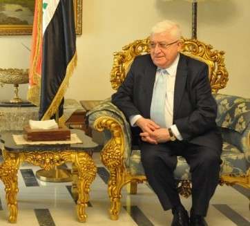 الرئیس العراقي الجديد یؤکد على تنمية العلاقات مع طهران