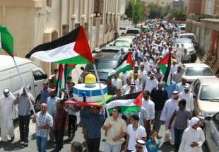 حمایت مردم بحرین از مردم مظلوم غزه در روز قدس