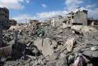 رژیم صهیونستی ۲۳۳۰ خانه را در غزه به طور کامل ویران کرده است