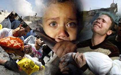شمار شهدای غزه به ۱۱۲۰ تن رسید/هشدار بان کی مون درباره اوضاع غزه