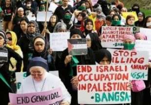 تظاهرات ضد صهیونستی در کشمیر و نیویورک