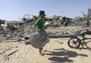 Les Gazaouis dans les ruines, Israël dispute pour plus d