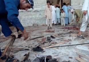 ۹ کشته در حادثه فروریختن مسجدی در پاکستان