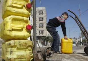 ۹۵ درصد از منابع آبی غزه مناسب شرب نيست