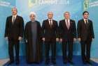 روحاني وبوتين : التعاون بين دول بحر قزوين سيعزز الأمن والاستقرار الإقليمي