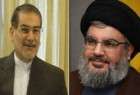 اولویت حزب الله مقابله با تهدیدات تروریسم تکفیری و ثبات لبنان است/دیدار شمخانی با رئیس مجلس ونخست وزیر لبنان