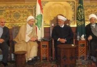 تأکید بر وحدت اسلامی در دیدار آیت الله اراکی و مفتی لبنان