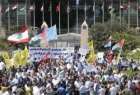 تجمع لبنانی ها در حمایت از قدس و مسجد الاقصی