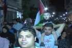 تظاهرات مردم غزه در حمایت از قدس و مسجد الاقصی