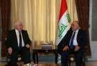 دیدار رئیس جمهور و نخست وزیر عراق