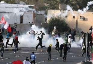 Al khalifa regime forces attack Bahraini protesters