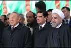 افتتاح خط آهن ایران - ترکمنستان - قزاقستان باحضور روسای جمهور سه کشور