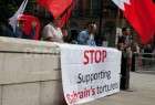جنبش آزادیخواهی بحرین در انگلیس ، ساخت پایگاه دریایی در بحرین توسط دولت بریتانیا را محکوم کرد