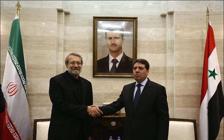 دیدار دکتر لاریجانی با نخست وزیر سوریه