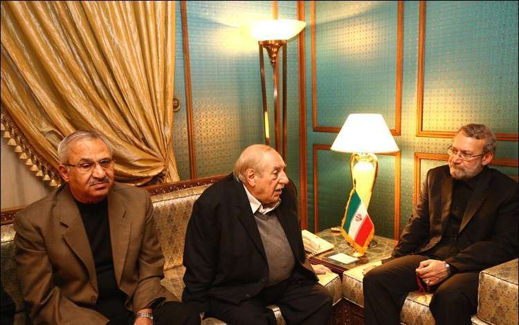 دیدار دکتر لاریجانی با نمایندگان گروه های فلسطینی در دمشق