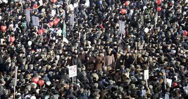 تظاهرات مسلمانان چچن در اعتراض به اقدام موهن شارلی ابدو