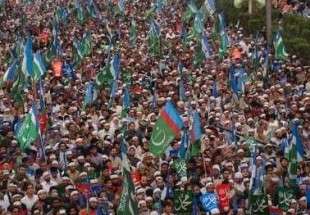 تظاهرات گسترده در پاکستان علیه توهین کنندگان به مقدسات اسلامی