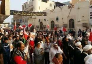 تظاهرات گسترده مردم بحرین درمحکومیت محاکمه شیخ سلمان