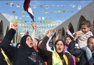 جشن ملی درخیابان های لبنان پس از سخنرانی دبیرکل حزب الله لبنان