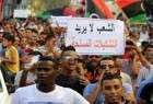 تظاهرات مردم لیبی علیه حامیان تروریسم در کشورشان
