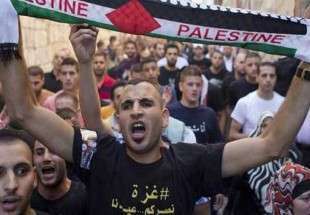 مسيرة تنديد بالانتهاكات الإسرائيلية في غزة