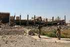 تخریب قبر صدام حسین در درگیری های تکریت