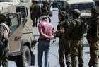 افزایش روند بازداشت فلسطینیان در مناطق مختلف کرانه باختری