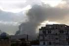 بمباران یک پایگاه نظامی در یمن