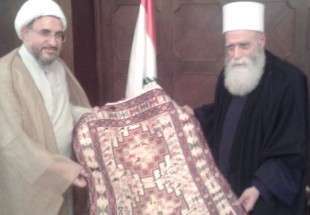 دیدار آیت الله اراکی با رهبر مذهبی دروزیان لبنان