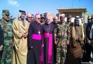 رزمندگان مسیحی در کنار نیروهای بسیج مردمی عراق
