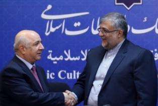 رئیس مؤسسة الثقافة والعلاقات الاسلامیة يلتقي وزیر الثقافة العراقی