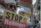 تظاهرات مالزیایی ها در اعتراض به سرکوب مسلمانان میانمار