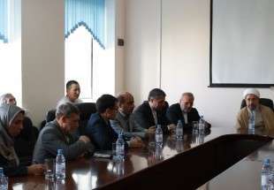 افتتاح اتاق پژوهش دینی در کرسی دین شناسی دانشگاه اوراسیای قزاقستان  با حضور آیت الله اراکی