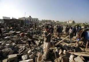 شهادت ۱۵ یمنی از جمله ۵ زن در حملات عربستان / اتحادیه اروپا اعضای هیأت یمن در ژنو را تهدید کرد