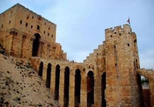 انفجار و تخریب در دیوار قلعه حلب