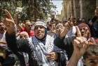 راهپیمایی فلسطینی ها در محکومیت اهانت صهیونیستها به ساحت پیامبر(ص)
