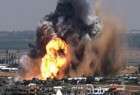 حمله جنگنده های رژیم صهیونیستی به پایگاه حماس در غزه