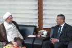 دیدار جداگانه آیت الله اراکی با سفیر اردن در تهران و نماینده پارلمان اردن