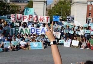 تظاهرات حمایتی از "برجام" در کشورهای جهان